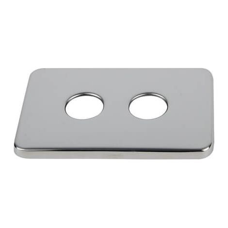 Plaque de finition pour sortie de cloison double SERTIfix entraxe 55 mm