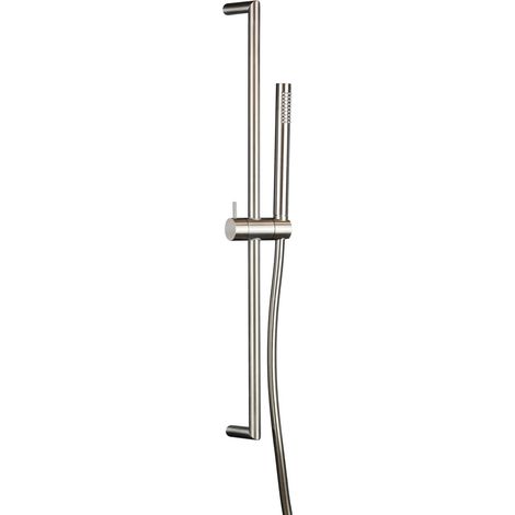 Barre de douche en acier inoxydable AISI 316 Ercos Stilox BNSTLXAS41  acier inoxydable brossé