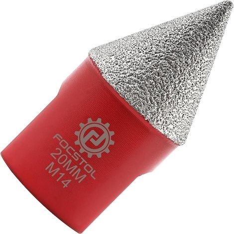 Fasenbohrer Diamant Fliesenbohrer Porzellan Keramik M14 20mm (1/5)