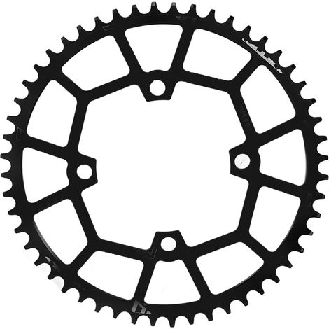 Disque de plateau vélo montagne 104BCD 52T aluminium, disque de chaîne noir pour pignons positifs/négatifs (1/5)
