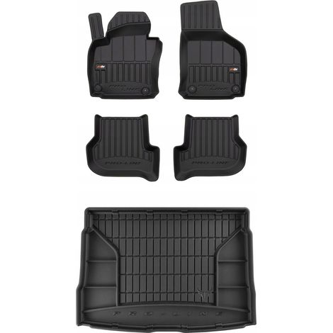 SET alfombrillas de goma 3D VW Golf 6 HB 2008-2012 (1/5)
