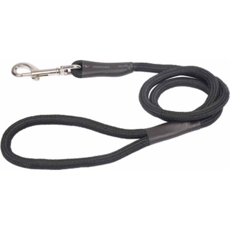 Laisse Ronde pour Chien "Essentiel" 100cm Noir