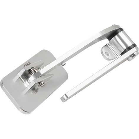 Ensemble de repose-pieds puissant en aluminium lisse avec câble et matériel de montage cohérent pour automobiles ajustés et résistants à l'oxydation avec support de carburateur (1/5)