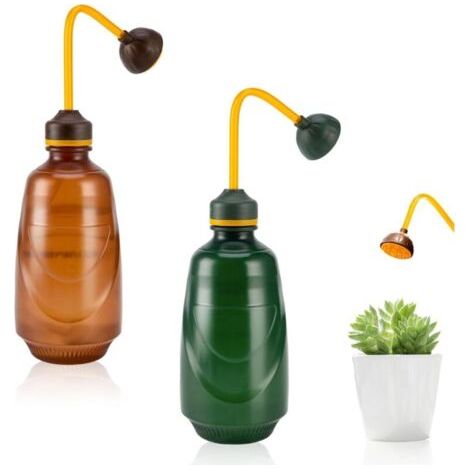 Arrosoir Plante Intérieur 2Pcs, Arrosoir Bonsai 450ml, Petit Arrosoir Doux Idéal pour Les Bonsaïs, Les Plantes Délicates et