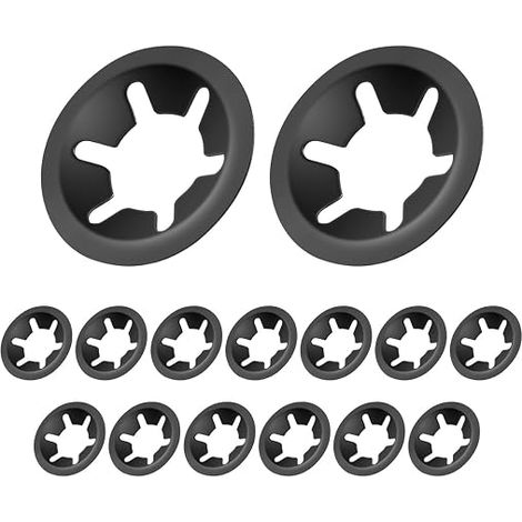 Metal Locking Washers Circlips Washer Lock Ring Carbon Steel Washers Clips Washer Quick Push Fasteners (1/5)