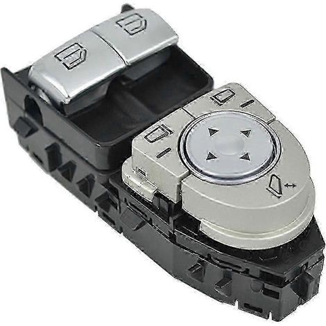 2059057011 Interrupteur de lève-vitre (commande montée/descente automatique) compatible avec : Classe C C205 W447 S2024 (1/3)