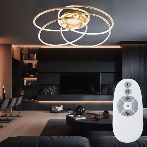 Globo - deckenleuchte - Barna - gold - aluminium - Ø 85cm - LED - (1/5)