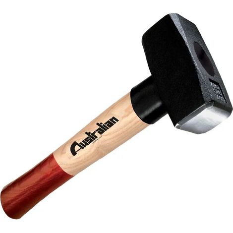 Mazzetta per muratore con manico 26 cm in legno linea TOP -1000 gr (1/2)
