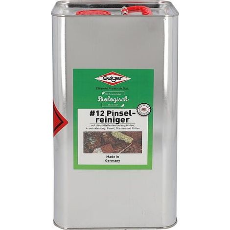 Nettoyant pinceaux + dissolvant pour peinture NR 12, bidon 5l