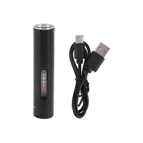 Mini lampe torche avec tête inclinable à 90°, LED, magnétique et rechargeable (1/5)