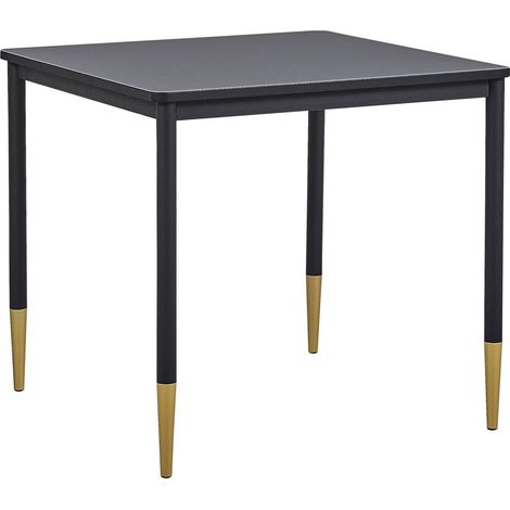 Dining Table SHALFORD Black 80 cm 80 cm