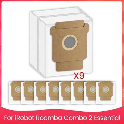 9-teiliges Staubbeutel-Set Q0520 für den Staubsaugerroboter Essential 2, Zubehörset für Entsorgungsbeutel (1/5)