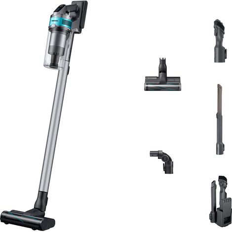 Samsung Jet 75 turbo Beutellos 0,8 l 550 W Schwarz, Chrom, Mintfarbe, Türkis (1/4)