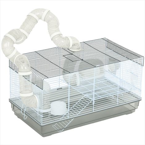 Cage pour rongeur Cage rongeur en fil d'acier 58 x 32 x 31 cm (1/5)