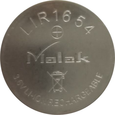 Pile bouton LIR1654 RS PRO, 3.7V, 16mm ( Prix pour 1 )