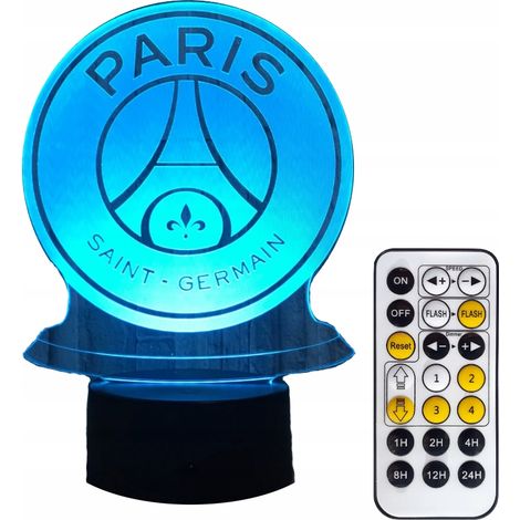 PSG Paris Saint-Germain 3D LED-Nachtlicht (1/5)