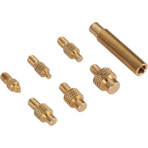 Lötspitze M2 M2,5 M3 M4 M5 M6 1/4 Zoll M8 Universal 936 Lötkolbenkopf, Heizset, Einführspitze für 3D-Druckteile (1/5)