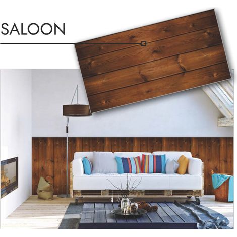 LASTRA DECORATIVA SERIGRAFATA cm. 50x100 - Effetto Saloon 15.00 pz (1/2)