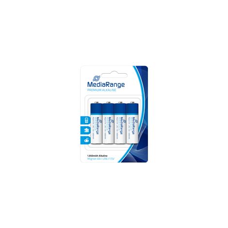 MediaRange Pilas alcalinas AA LR6
