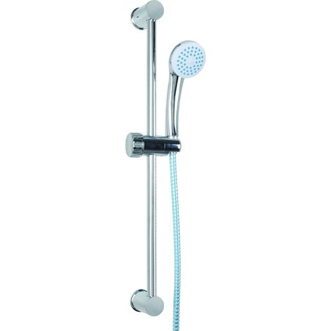 TEC HIT 186150 - Ensemble douchette - 1 fonction - Avec Flexible de 1,50 m - En PVC