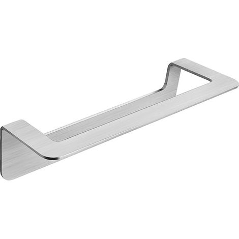 Porta salviette da 30 cm in acciaio serie skyline - fissaggio biadesivo o incollo (1/3)