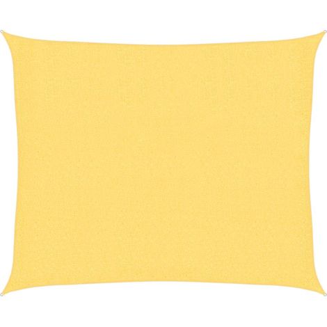 Maison Exclusive - Sonnensegel 160 g/m² Beige 2,5x3 m HDPE (1/5)