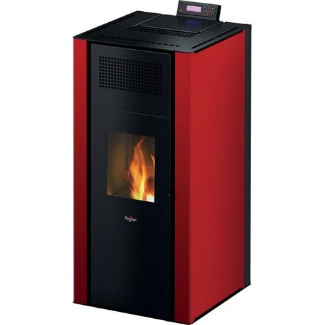 Pegaso Mira 16 - Stufa a pellet idro da 16 kW bianca