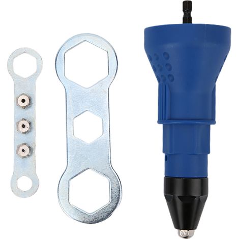 Adaptador para taladro remachador, adaptador para pistola remachadora, kits de herramientas eléctricas, accesorios para herramientas eléctricas (1/5)