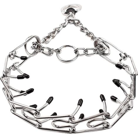 Collar de adiestramiento para perros, ajustable, diseño seguro, 4 mm x 60 cm (1/2)