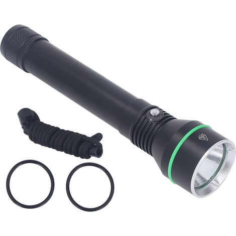 torche de plongée LED blanche 3000 lm étanche IPX8 (1/5)