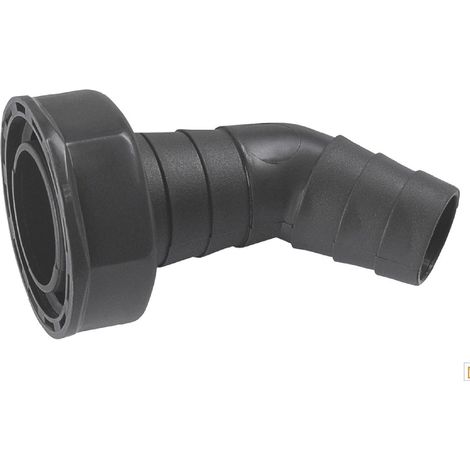 CORNAT Rezyklat Schlauchanschluss - 45° Abzweig - 1 Zoll IG - Ø 21 mm - 23 mm - Hergestellt aus recycelten Kunststoffen, Winkel-Maschinenanschluss, TEC356398R