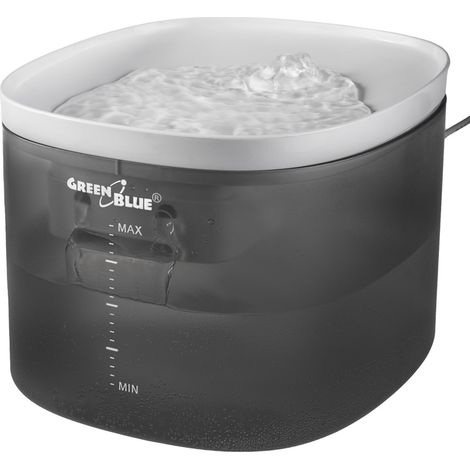Distributeur d'eau automatique/abreuvoir pour animaux de compagnie GreenBlue, 3 L, USB 5 V 1 A, GB392 (1/5)