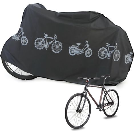 Housse de protection pour vélo imperméable, version épaisse, en PEVA 200 x 110 cm, VTT, velo de route, velo electrique (1/5)