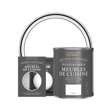 Peinture pour Meubles de Cuisine, Finition Satinée - Coton