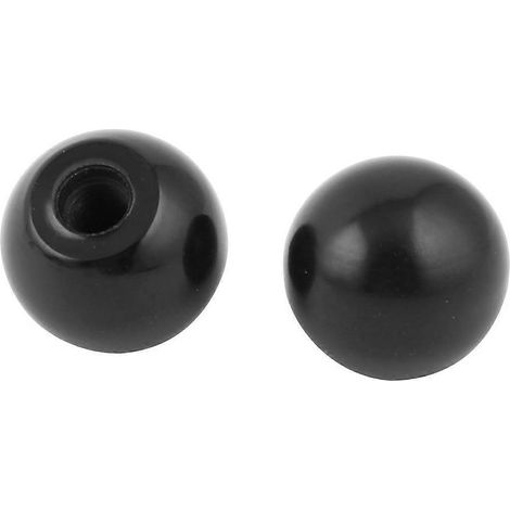 2 pièces de 32 mm de haut, poignée à bille en plastique filetée DMR M10 de 35 mm (1/3)