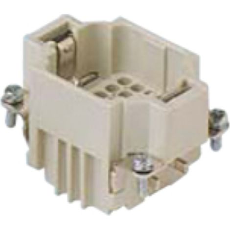 insert mâle - a sertir - 24p+t - 10a - 250v - gabarit 44.27 - ilme cddm24