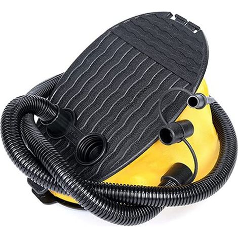 Fußluftpumpe, tragbare aufblasbare schwimmende Reihenpumpe, für Camping, Schwimmbad, aufblasbare Boje, aufblasbare Matratze (1/5)