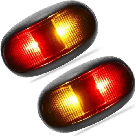 LED 12V 24V LKW-Seitenmarkierungsleuchte mit Blinklicht und (1/5)