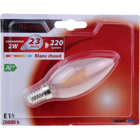 Cogex - led classic bougie filament depolie 2 w. E14 - 494929 - 3219514949294