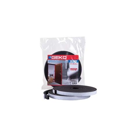PARAFREDDO GUARNIZIONE PVC ANTIADERENTE PER PORTE BLINDATE- - mm.17x10, lungh. mt.8 - in busta - 3 pezzi GEKO