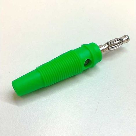 Adaptateur de securitè 4mm Vert