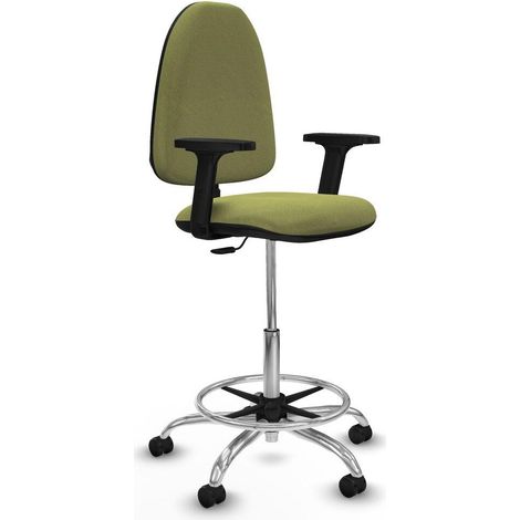 Piqueras y Crespo B2D05RP Chaise de Bureau Verte Ergonomique (1/3)