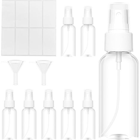 Flacon Vaporisateur - 8 Pièces - Plastique PET - 50ml - Rechargeable - Voyage (1/5)