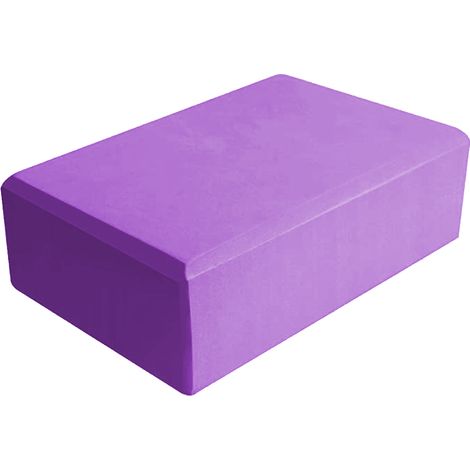 Bloc De Yoga - Espace En Mousse Souple Antidérapante - Pour Yoga Pilates Méditation - 1 Pièce (1/5)