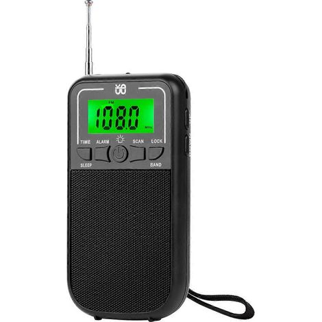 Portable AM FM SW Radio,transistor Radio avec LED Flashlight, Emergency Pocket Walkman Radio pour Outdoor Camping (1/5)