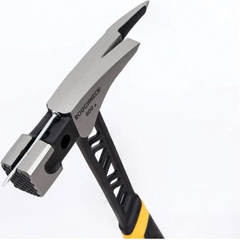 Roughneck Gorilla V-Series Slater's Hammer 600g (21oz) – Heavy-Duty Roofing and Demolition Tool (Model ROU11040) (1/4)