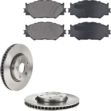 KIT FRENI ANTERIORI compatibile con LEXUS IS C (GSE2) - DISCHI + PASTIGLIE OEM: FDB1936 / 17898 /SOSTITUZIONE DIRETTA/BASSA POLVERE/SILENZIOSO (1/5)
