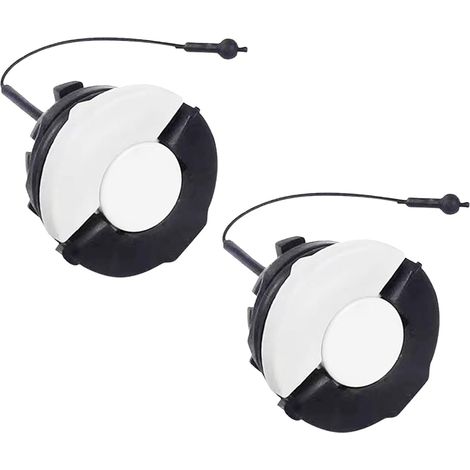 Tapas de tanque de combustible de 2 piezas para motosierras STIHL, modelos MS250, 361, 381, 251, 380 y 440. Cubiertas resistentes para tanque de combustible. (1/5)