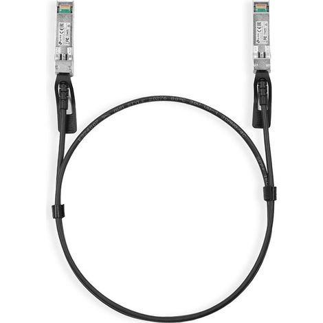TP-Link TL-SM5220-1M câble de fibre optique SFP+ DAC Noir