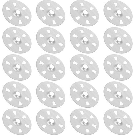 rondelles de fixation pour panneaux isolants en mousse (1/5)